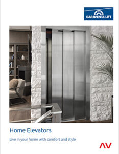 cover of the home elevators brochure